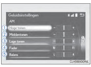 Gebruik van het audiosysteem