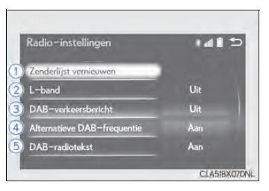 Gebruik van het audiosysteem