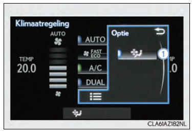 Gebruik van de airconditioning