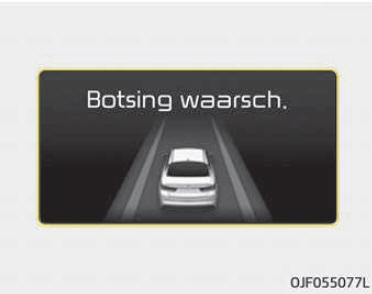 Botsing WAARSCHUWING 