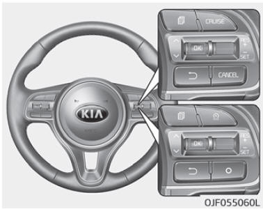 Cruise control schakelaar