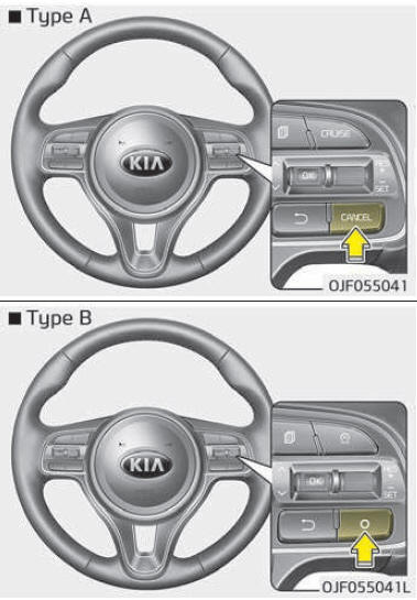 Schakel de cruise control