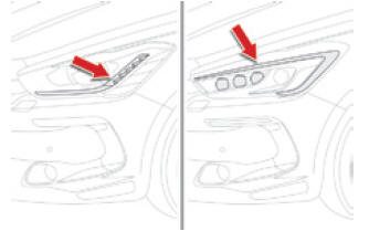 Verlichting overdag / Parkeerlichten