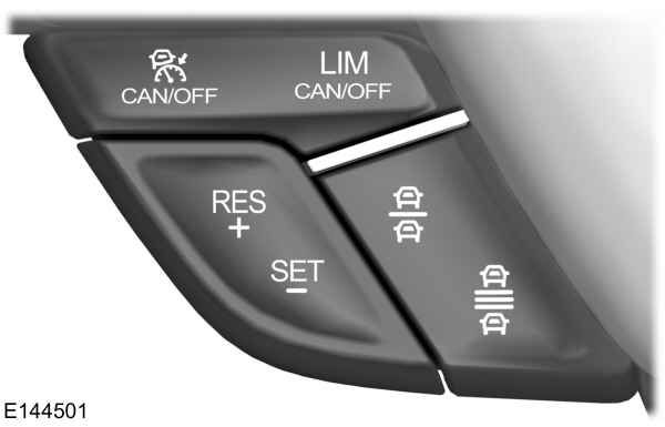 Adaptieve cruise control gebruiken 